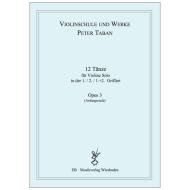 Taban, P.: 12 Tänze Op. 3 