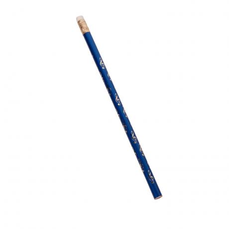 Pencil Violin Clef blauw