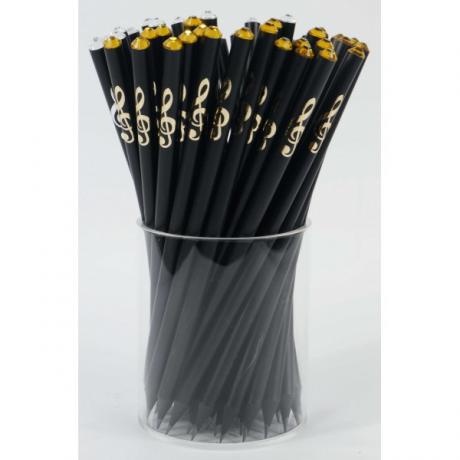 Pencil Sparkle gold/zwart