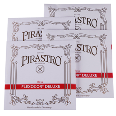 FLEXOCOR DELUXE contrabassnaren SET van Pirastro middel