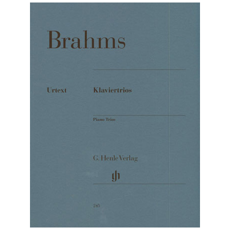 Brahms, J.: Klaviertrios Op. 8, 87 und 101 