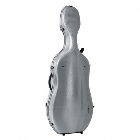 GEWA Idea Titanium Carbon 3.3 Cello Case Titanium/blauw