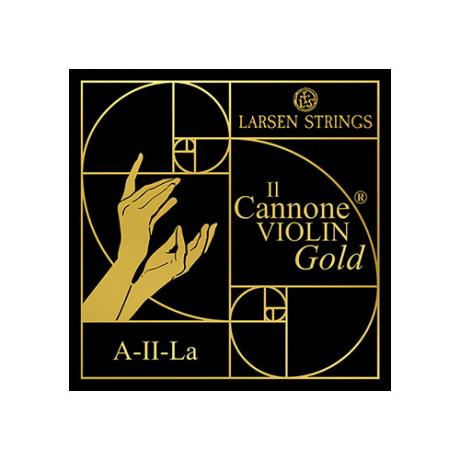 IL CANNONE GOLD violin string A by Larsen 4/4 | middel