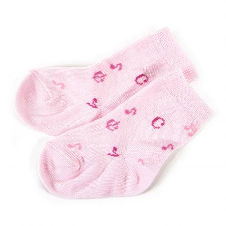Baby socks rose