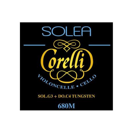 SOLEA cello string SET by Corelli 4/4 | middel