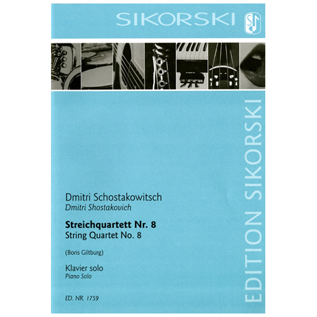 Schostakowitsch, D.: Streichquartett Nr. 8 nach Op. 110 