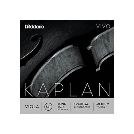 VIVO altvioolsnaren SET van Kaplan 4/4 | med. long