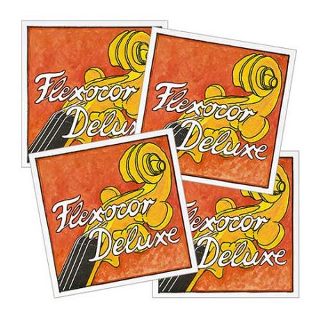 FLEXOCOR DELUXE cellosnaren SET van Pirastro 4/4 | middel