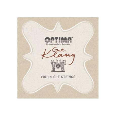 OPTIMA Gut Klang violin strings SET 4/4 | middel
