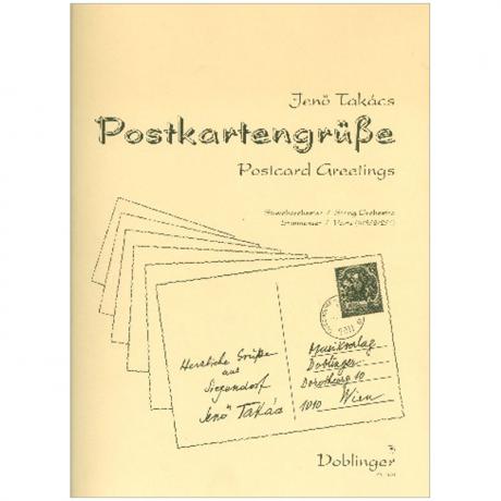 Takacs, J.: Postkartengrüße (1987) viool 1
