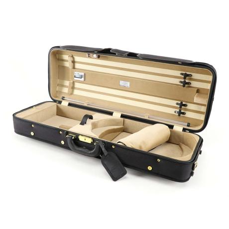 Jakob WINTER Luxury altvioolkoffer 15"-16,5" | zwart/beige