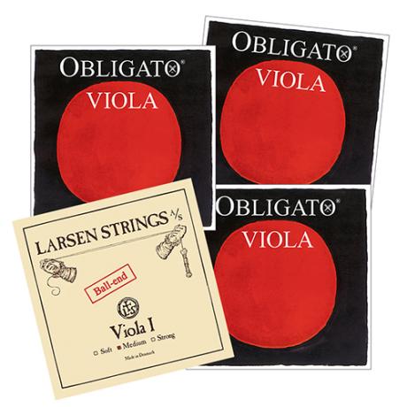 Larsen A + Obligato D-G-C  van Pirastro SET 4/4 | middel