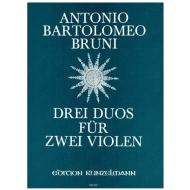 Bruni, A.B.: 3 Duos Concertants 