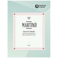 Martinu, B.: Leichte Klavierkompositionen 