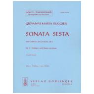 Ruggieri, G. M.: Sonata sesta A-Dur Op. 3 