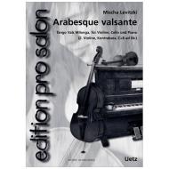 Levitzki, M.: Arabesque valsante Op. 6 
