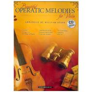 Beautiful Operatic Melodies for Violin (+CD) 