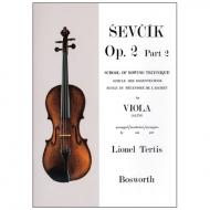 Sevcik, O.: Schule der Bogentechnik für Viola Op. 2 Teil 2 