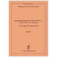 Taban, P.: Japanische Sonate Nr. 1 Op. 26 