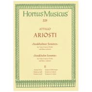 Ariosti, A.: Sechs Violasonaten Band 2 – Stockholmer Sonaten 