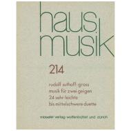 Suthoff-Groß, R.: Musik für zwei Geigen 