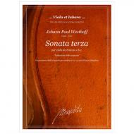 Westhoff, J. P.: Sonata terza 