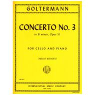 Goltermann, G.: Violoncellokonzert Nr. 3 Op. 51 h-moll 