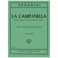 Paganini, N.: La Campanella Op. 7 (Kreisler) 