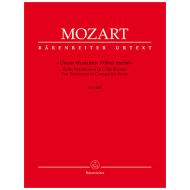 Mozart, W. A.: Unser dummer Pöbel meint. 10 Variationen KV 455 G-Dur 