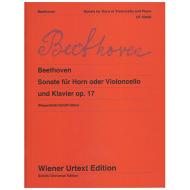Beethoven, L. v.:  Violoncellosonate Op. 17 F-Dur 