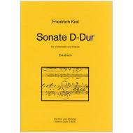 Kiel, F.: Violoncellosonate D-Dur o. Op. 