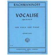 Rachmaninoff, S.: Vocalise op. 34/14 