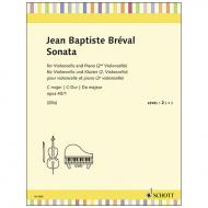 Breval, J-B.: Violoncellosonate Op. 40/1 C major 