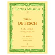 Fesch, W. d.: 6 Violinsonaten - Band 1 