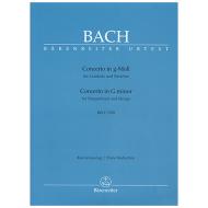 Bach, J. S.: Cembalokonzert BWV 1058 g-Moll 