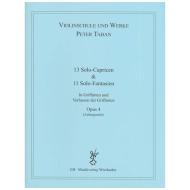 Taban, P.: Op. 4: 13 Solo-Capricen & 11 Solo-Fantasien 