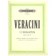 Veracini, F. M.: 12 Violinsonaten Band 2 