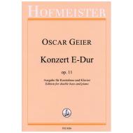 Geier, O.: Konzert E-Dur Op. 11 