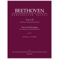 Beethoven, L. v.: Trio in B Op. 97 – »Erzherzog« 