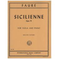 Faure, G.: Sicilienne Op. 78 g-Moll 