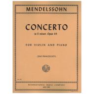 Mendelssohn Bartholdy, F.: Violinkonzert Op. 64 e-Moll 