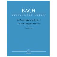 Bach, J. S.: Das Wohltemperierte Klavier I BWV 846-869 