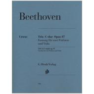 Beethoven, L. v.: Streichtrio Op. 87 C-Dur 