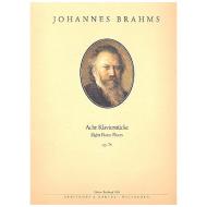 Brahms, J.: Acht Klavierstücke Op. 76 