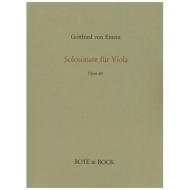 Einem, G. v.: Violasonate Op. 60 