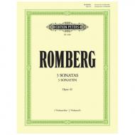 Romberg, B.: 3 Violoncellosonaten Op. 43 