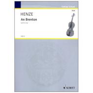 Henze, H.W.: An Brenton 