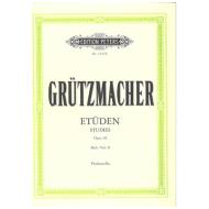 Grützmacher, F.W.: Technologie Op. 38 Bd.2: 12 Studien mit Daumenaufatz 