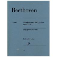 Beethoven, L. v.: Klaviersonate Nr. 2 Op. 2/2 A-Dur 