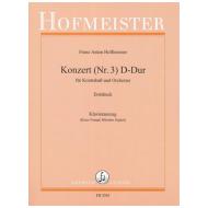 Hoffmeister, F.A.: Kontrabasskonzert D-Dur Nr.3 